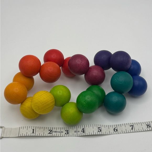 Grimm's Rainbow Beads Grasper or a similar Playable Art Ball - Picture 5 of 16